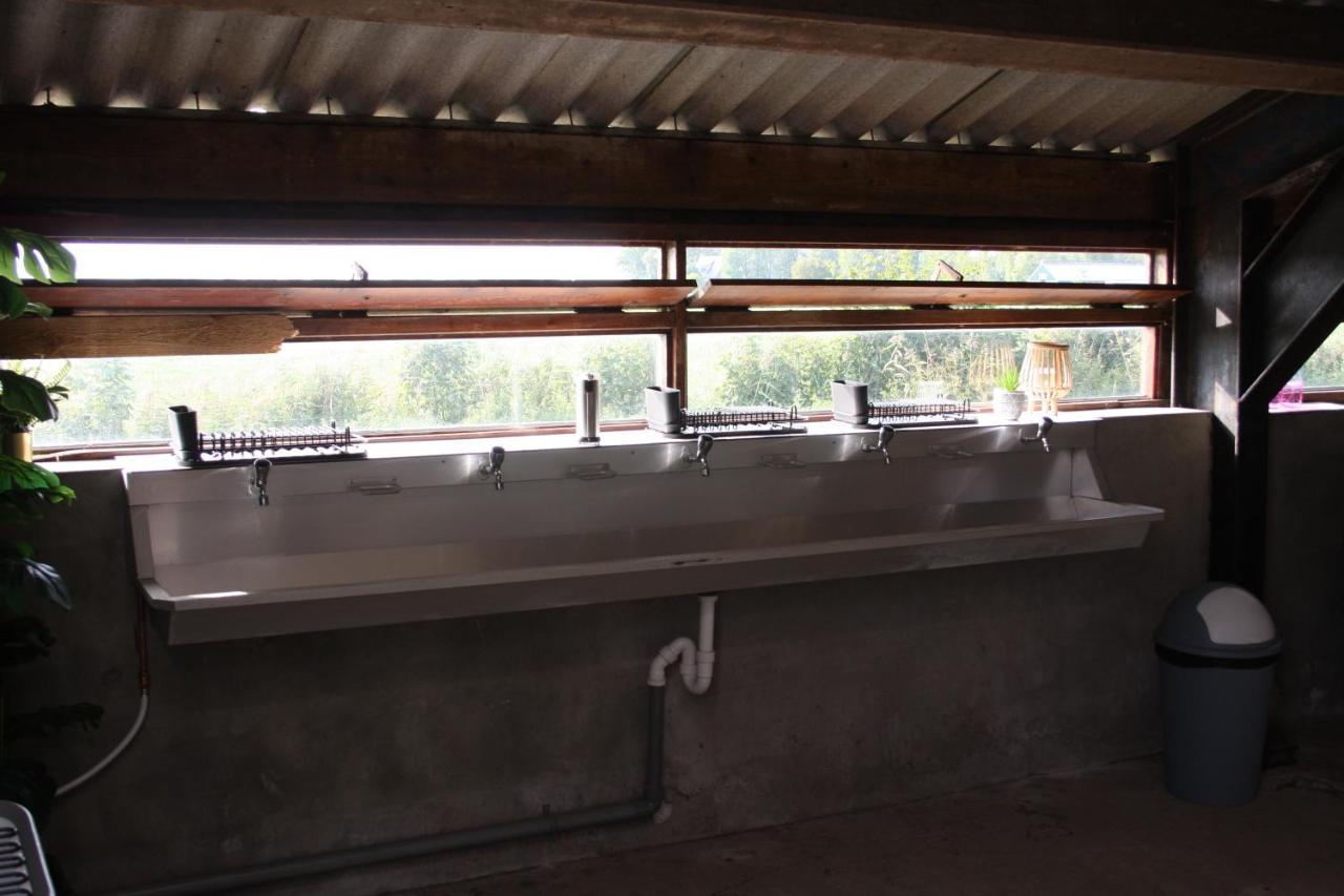 Boerenchalet Dirk, Minicamping De Grutte Earen Burum Luaran gambar